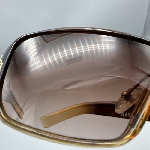 Spy Optic Haymaker L3 Brown Clear Gradient Sunglasses Rob Dyrdek SCRATCHES - Picture 8 of 10
