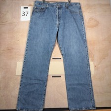 Vintage Levis 501 Denim Jeans Mens 40x32 Button Fly Medium Stonewash Denim Y2K