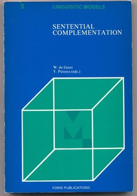 Sentenial Complementation Proceedings of the International Conference held at UF