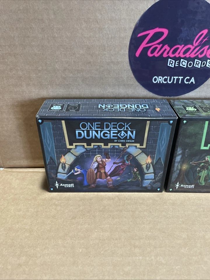 One Deck Dungeon Board Game + One Deck Dungeon Forest Of Shadows Asmadi Games - Image 4 of 4