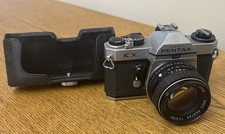 PENTAX KX 35mm Film Camera Silver SMC PENTAX 50mm f/1.4 Lens
