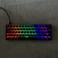 ZIYOULANG T60 Mechanical Gaming Keyboard 60% TKL Red Switch+ RGB Mouse
