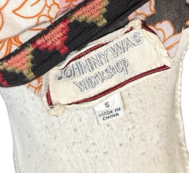 Johnny Was Flora Boho Patchwork Cotton Floral Tie… - image 5