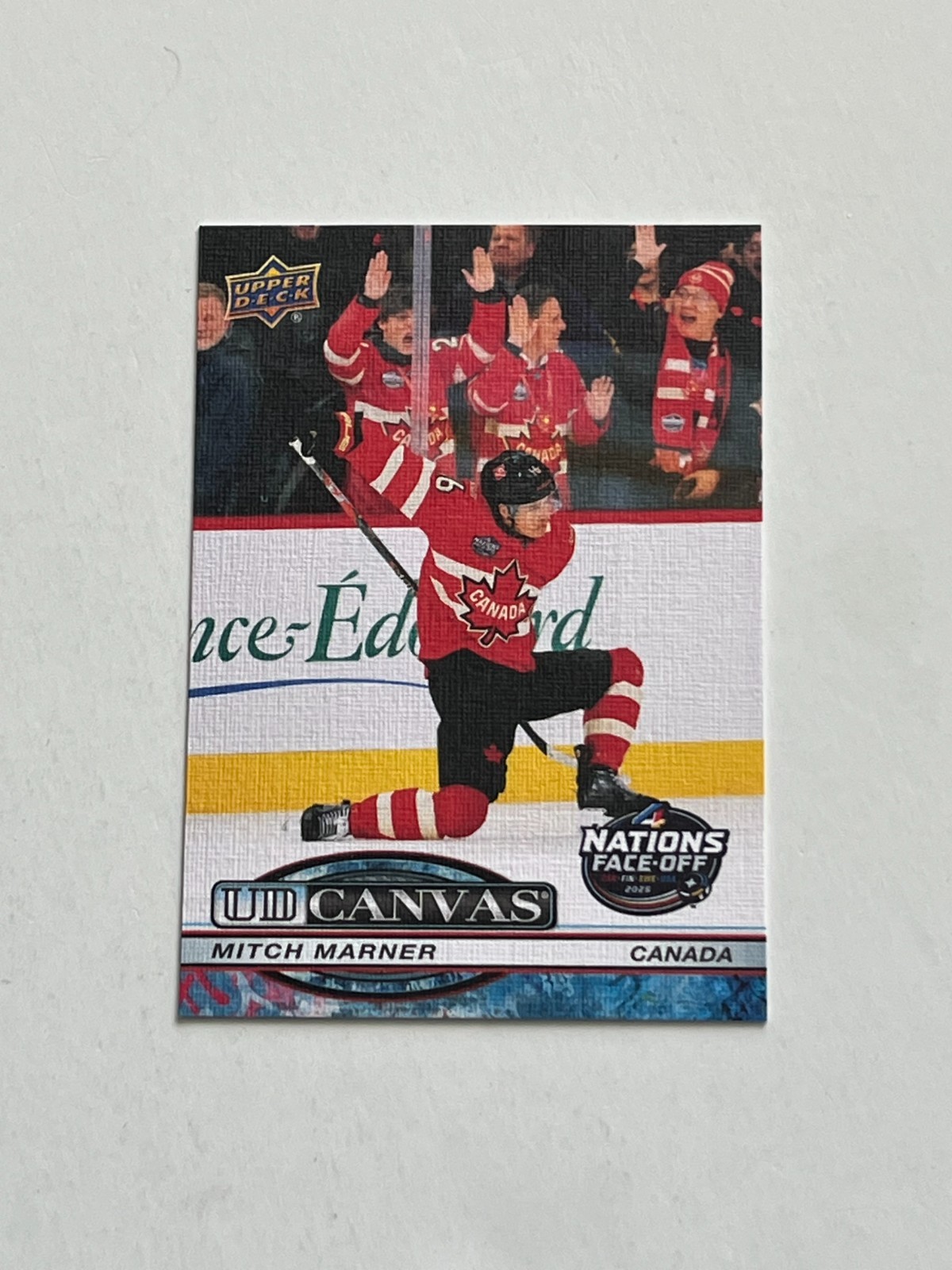 2025-26 UPPER DECK 4-NATIONS CANVAS MITCH MARNER - VEGAS GOLDEN KNIGHTS