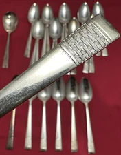 CAVALCADE Silverplated 24 TEASPOONS+ 1 SUGAR by  National Silver Co Very Nice!