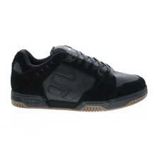 Zapatillas deportivas Etnies Faze 4101000537544 para hombre negras de gamuza inspiradas en el patín