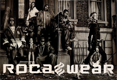 2005   Roca Wear 2 page  print ad   2000s Hip Hop DA-21