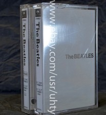 THE BEATLES WHITE ALBUM RARE UKR ORIGINAL DOUBLE 2 TAPE CASSETTE psychedelic