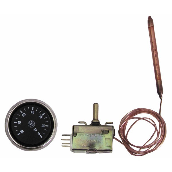 Aquastat régulation à bulbe AB100 DIFF stabilisateur thermique pour fluide et chauffage