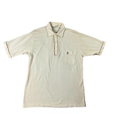 VTG Grand Slam Munsingwear Penguin Polo Short Sleeve Yellow Men s M 70 s Retro