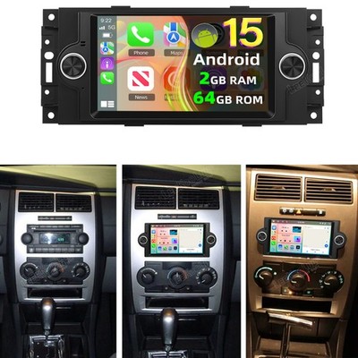 2G+64GB Apple Carplay Android 15.0 Autoradio Für Dodge Magnum 2006 WIFI DSP BT