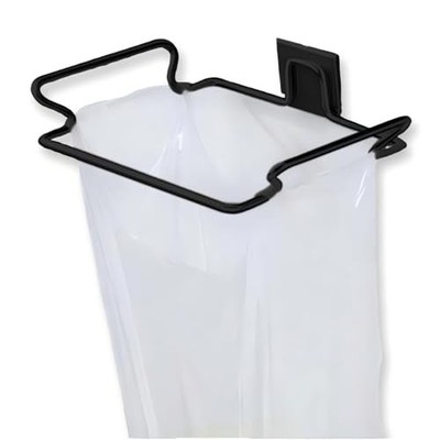 Metal Trash Bag Holder for Kitchen,Office,Dorm Room,Hanging Trash Can, Under