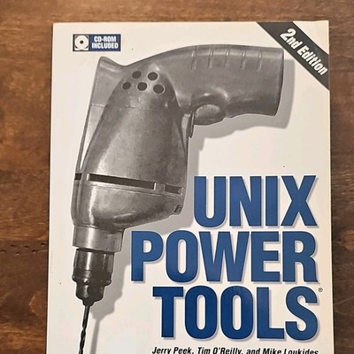 UNIX Power Tools 2nd Edition Paperback O'Reilly CD-ROM Included