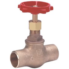 Milwaukee Valve 1502 1 Globe Valve, Class 125, 1 In., Bronze