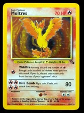 Moltres #12/62 NM/M Fossil Pokemon Card