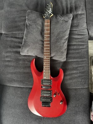 Cort X-6  Custom  Superstrat Rot - LESEN !!! Mit Zubehör
