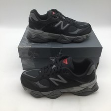 New Balance Kids 9060 Black Grey Athletic Running Shoes Sneakers GC9060BK Size 6