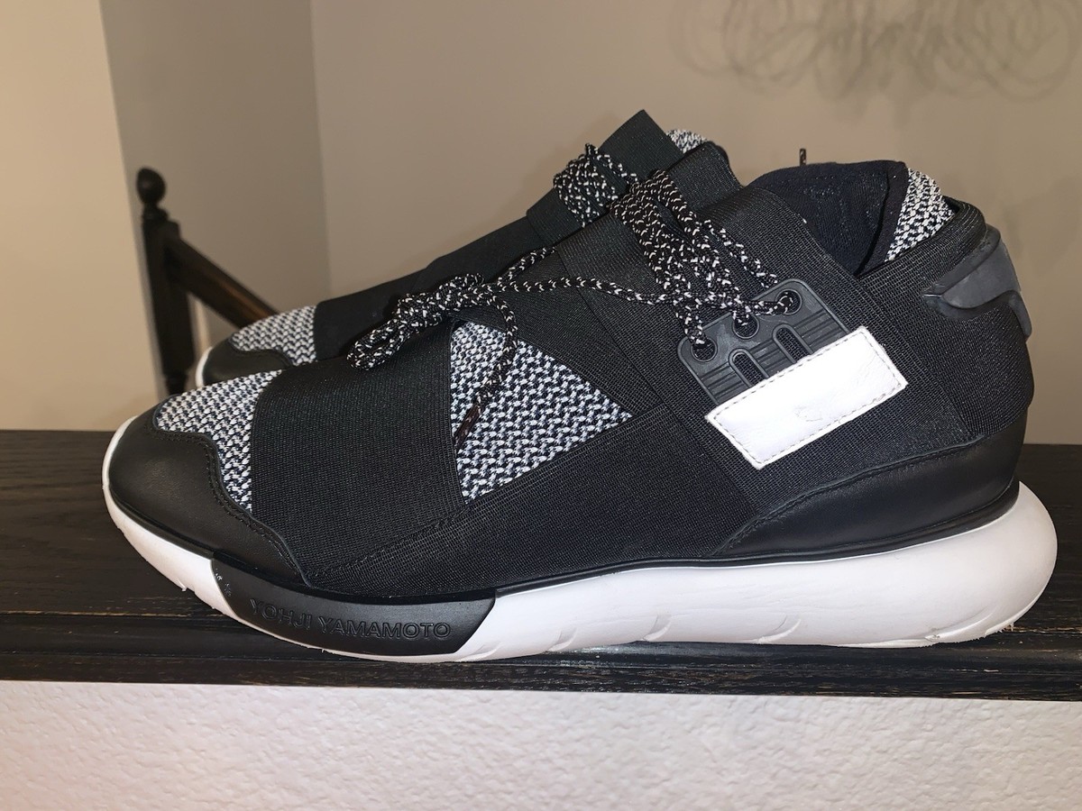 2014 Adidas Y-3 Yohji Yamamoto Qasa High Black B35674 Size 11 Fits