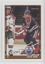 1991-92 O-Pee-Chee Craig Muni #479 0c4