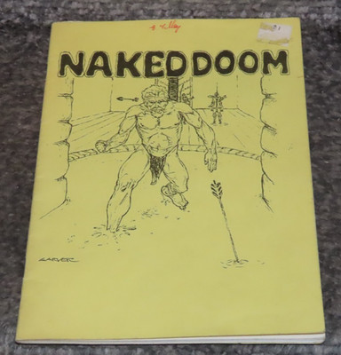 NAKED DOOM Solo Dungeon Tunnels & Trolls by Ken St. Andre 1978 4th Printing Book