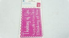 2011 Momenta Cardmaking Template Think Card Making Stencil SS-108