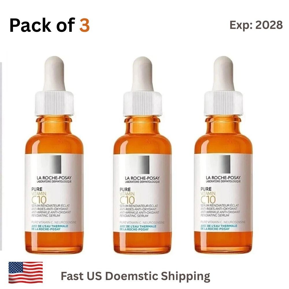 La Roche-Posay 10% Pure Vitamin C Serum Anti-Wrinkle and Ant