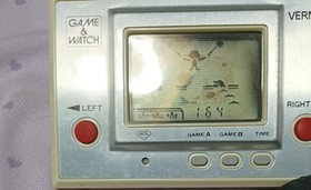 Nintendo Game & Watch Vermin (with instruction manual)