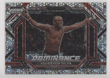 2023 Panini Prizm UFC Dominance Under Card Prizm Anderson Silva #25 0b5q