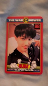EXO POWER ALBUM KPOP KAI PHOTOCARD