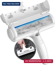 ACE2ACE Pet Hair Remover, Reusable Lint Roller for Cat and Dog Hair, White