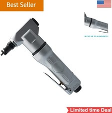 Pneumatic Air Nibbler 18 Gauge Steel Sheet Metal Cutter 4.0 Cfm 3000 Rpm Cast
