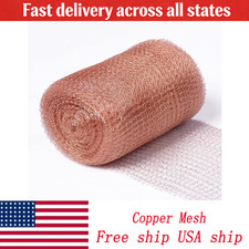 5inch x 32feet Rustproof Copper Mesh Roll - Rodent & Pest Prevention