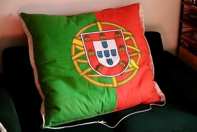XL Kissen - Portugal & Türkei Maritime Flaggen (Shipmate) - 100×80×20 cm