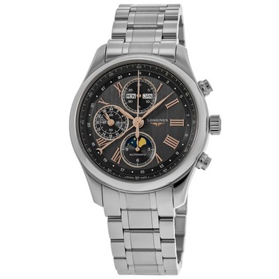New Longines Master Collection Moonphase Automatic Men's Watch L2.773.4.61.6