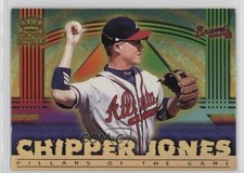 1999 Pacific Crown Royale Pillars of the Game Chipper Jones #2 HOF no9