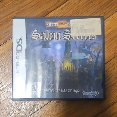 Hidden Mysteries Salem Secrets Nintendo DS GameMill Mystery Manual Included
