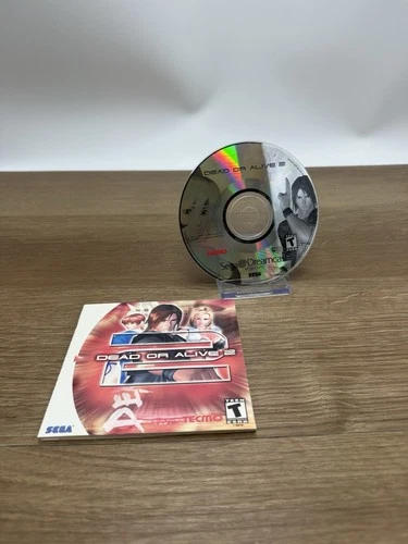 Dead or Alive 2 W/ Manual  Sega Dreamcast, 2000)