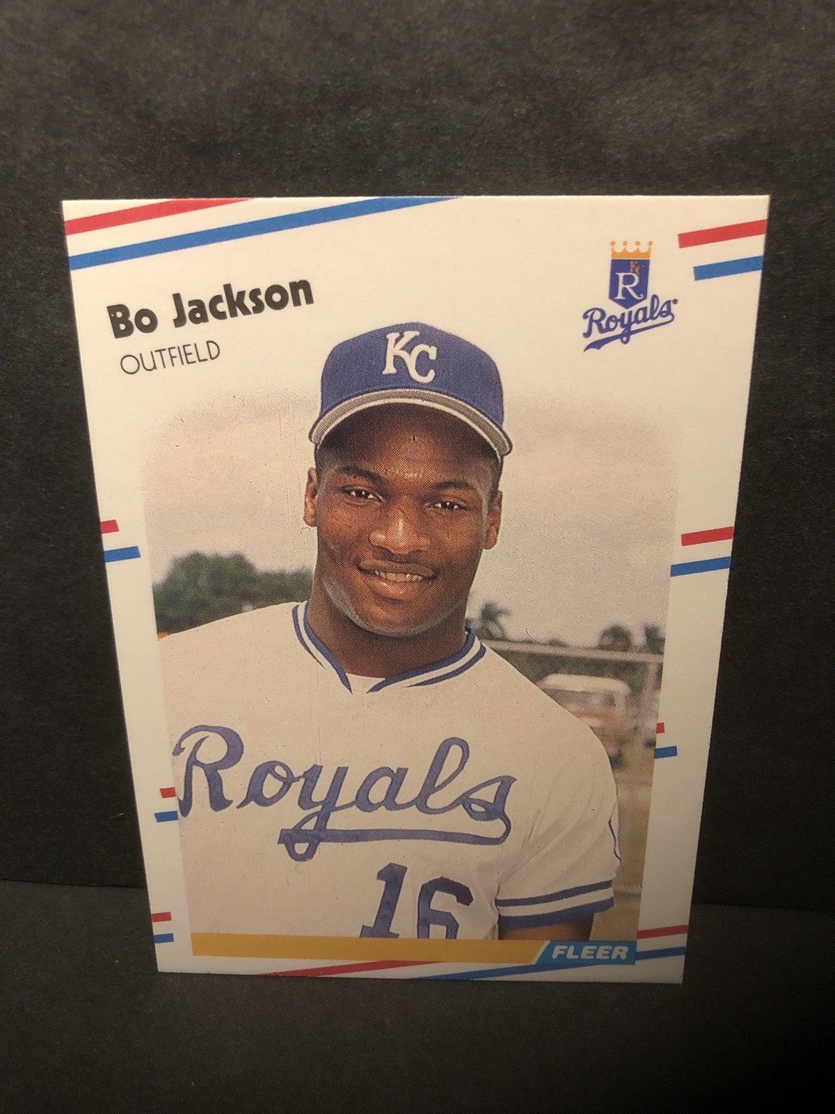 1988 Fleer Baseball Bo Jackson Kansas City Royals
