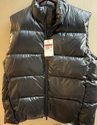 Air Jordan Flight Down Puffer Vest Size Large Men Black FV7273-010
