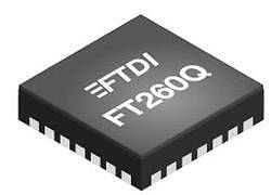 4Pcs FT260Q-T WQFN-28 USB Interface IC HID-Class USB to UART/I2C Bridge
