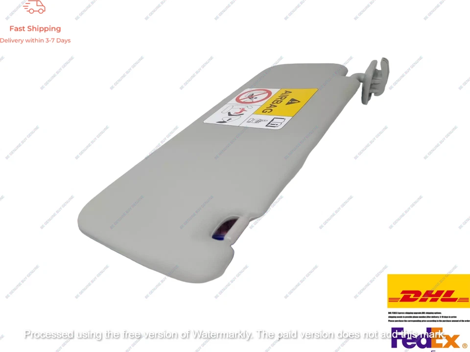 SUNVISOR LH FOR SUZUKI SWIFT 2018-2021 MODEL OEM GENUINE 84802M76M91-6GS - Image 3 of 4