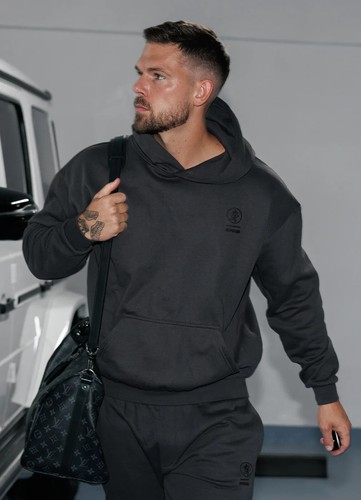 Gym King Para Hombres Aventus TRAJE DEPORTIVO COMPLETO DE GRAN TAMAÑO Sudadera con Capucha y Pantalones Joggers - Imagen 8 de 22