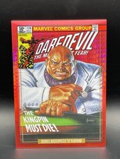 2024 Marvel Masterpieces KINGPIN 43V Cover Variant RED Prism 237/292