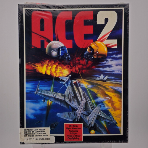 Ace 2: The Ultimate Head to Head Conflict, 1987, Big Box, New & Sealed - 第 1/8 張圖片