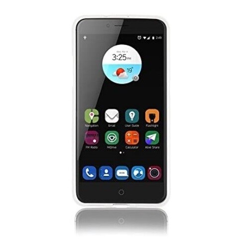 Spada Glossy Soft Cover TPU Case Schutz-Hülle Klar Schale für ZTE Blade V7 - Zdjęcie 2 z 5