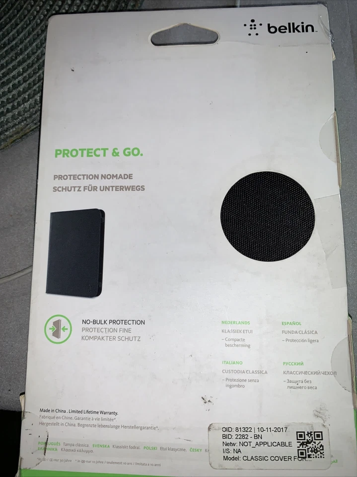 Belkin Classic Folio Flip Case Cover for iPad Mini 1 iPad Mini 2/3 in Black New - Image 3 of 4