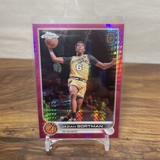 2023 Topps Chrome OTE Jazian Gortman Pink Prizm Refractor /150