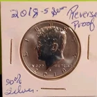 2018 S Reverse Proof SILVER Kennedy Half Dollar  90%  Key Date TuFFy JFK WILD K