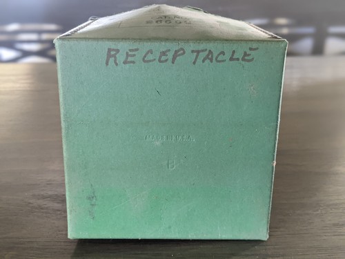NOS ANTIQUE RUSSELL & STOLL NY Solid Brass 2 Sided Receptacle Outlet Floor 2666G - Picture 18 of 18