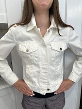 Martin Margiela 6 White Label Designer Denim Jacket Vintage Italy 44, Size 0-2